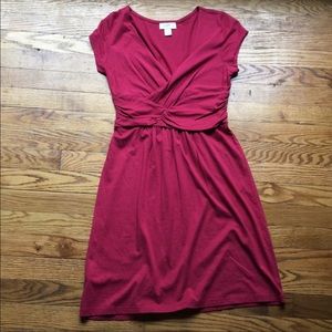 Wrap front Loft dress